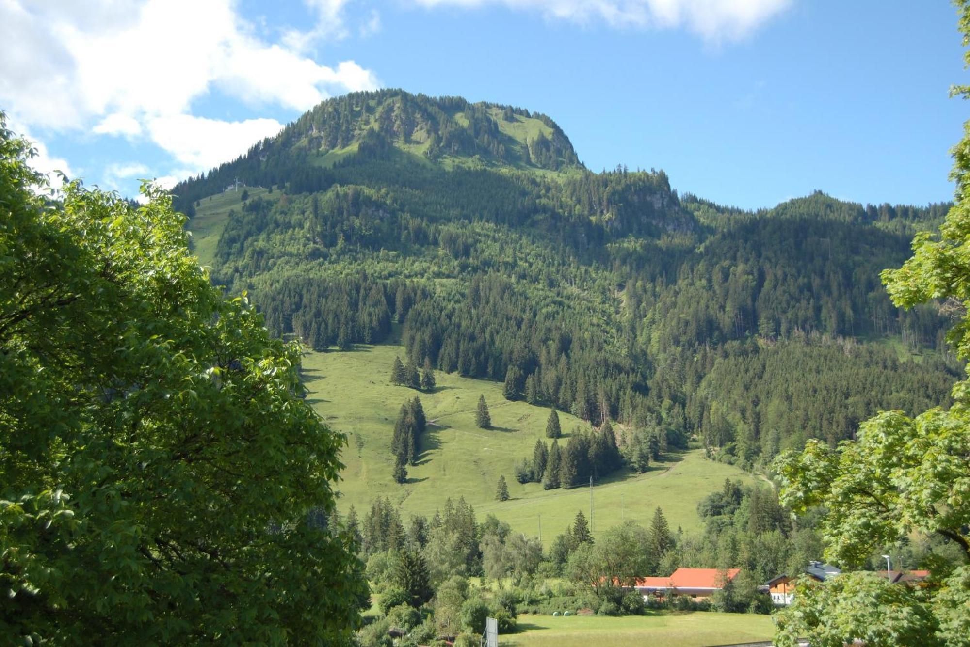 Ferienwohnung Mit Balkon I Bergblick I Parkplatz Apartment One Bad Hindelang Kültér fotó
